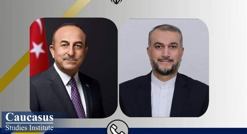 گفت‌و‌گوی تلفنی وزرای خارجه ایران و ترکیه