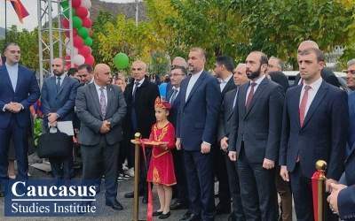 افتتاح سرکنسولگری ایران در قاپان ارمنستان