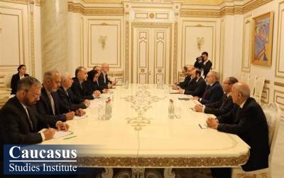 گزارش توئیتری امیرعبداللهیان از سفر به ارمنستان