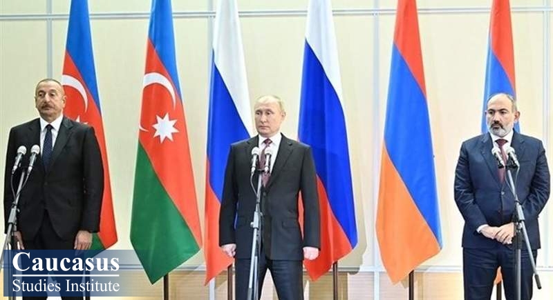 بیانیه ۳ جانبه روسیه، آذربایجان و ارمنستان مبنی بر تغییر ناپذیری مرزها