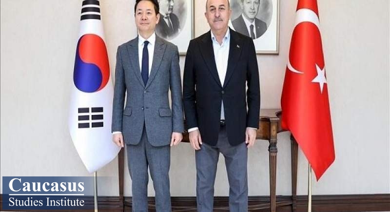 دیدار چاووش‌اوغلو با نماینده ویژه رئیس‌جمهور کره جنوبی