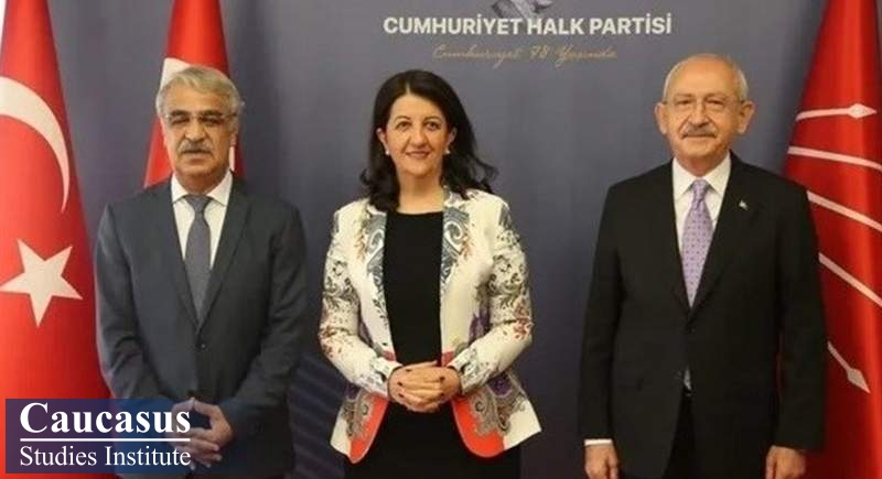 حزب دموکراتیک خلق‌های ترکیه تصمیم به حمایت از کلیچدار اوغلو در مقابل اردوغان گرفت
