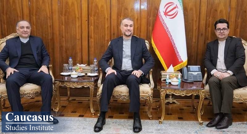 تأکید بر تثبیت صلح در منطقه قفقاز در دیدار سفرای ایران در ارمنستان و جمهوری آذربایجان با امیرعبداللهیان