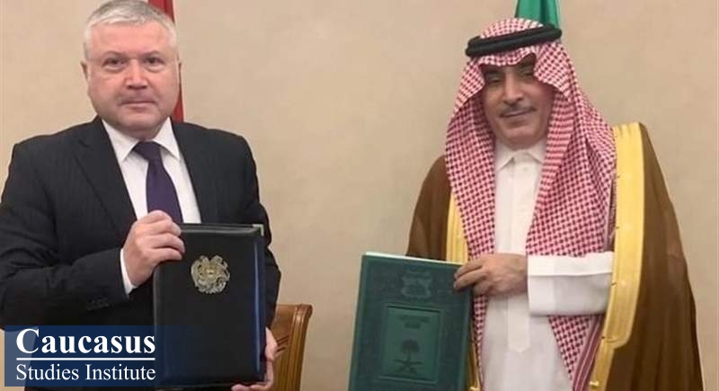 ارمنستان و عربستان سعودی پروتکل برقرای روابط دیپلماتیک را امضا کردند