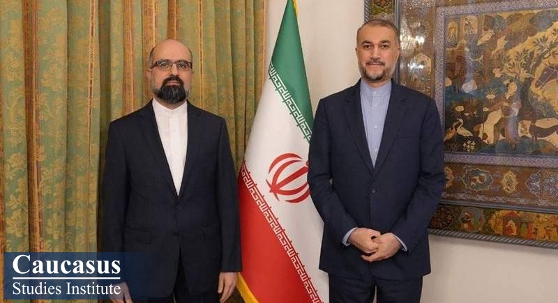 دیدار سفیر جدید ایران در بلژیک و سرکنسول ایران در نخجوان با امیرعبداللهیان