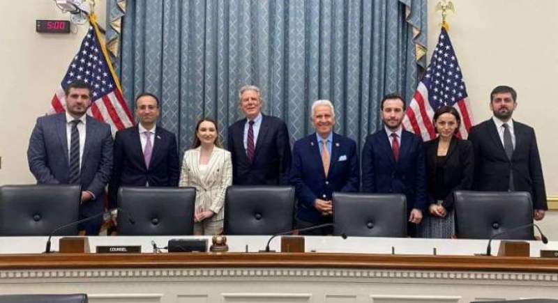دیدار نمایندگان پارلمان ارمنستان با نمایندگان کنگره آمریکا